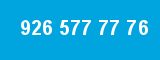 926 577 77 76 926 577 77 76